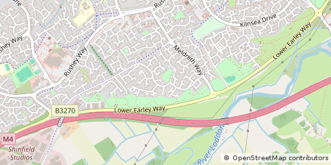 Map of Reading