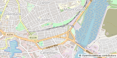 Map of Plymouth