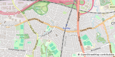 Map of Cheadle