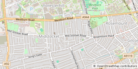 Map of Aberdeen