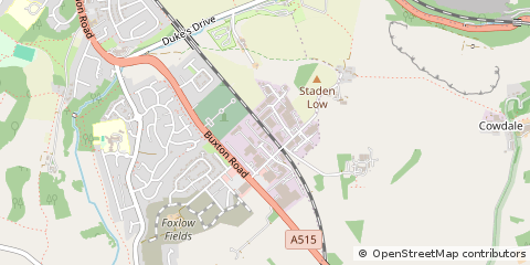 Map of Buxton