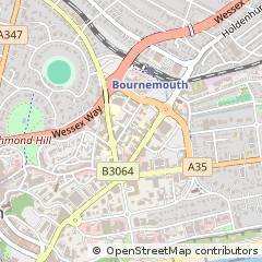 Map of Bournemouth