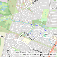 Map of Altrincham