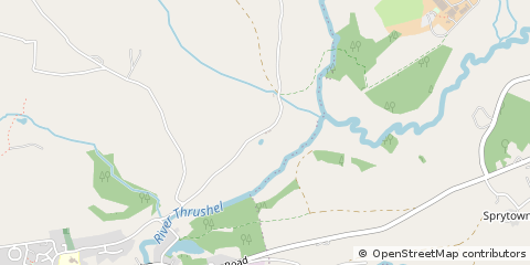 Map of Lifton, Devon