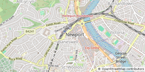 Map of Newport