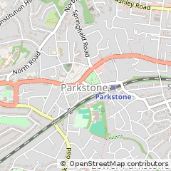 Map of Poole, Dorset