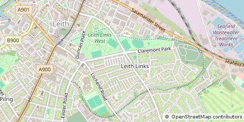 Map of Edinburgh