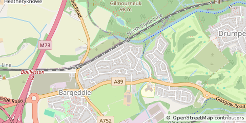 Map of Glasgow