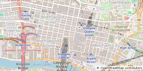 Map of Glasgow