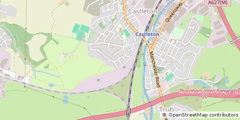 Map of Rochdale