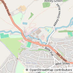 Map of Leek, Staffs