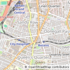 Map of Belfast, Antrim