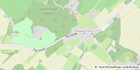 Map of Sittingbourne, Kent