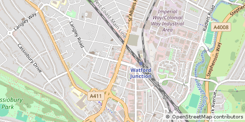 Map of Watford