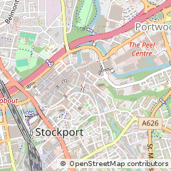 Map of Stockport