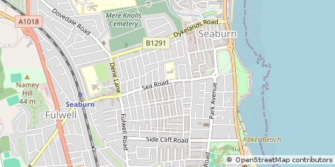 Map of Sunderland,, Tyne & Wear,