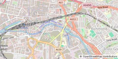 Map of Leeds