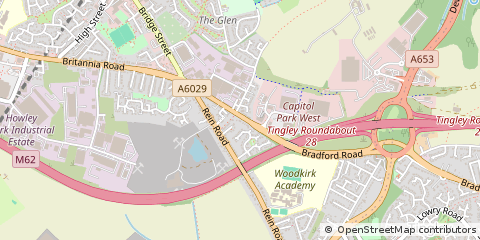 Map of Leeds
