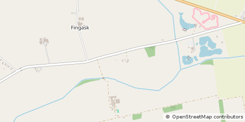 Map of Inverurie, Aberdeenshire