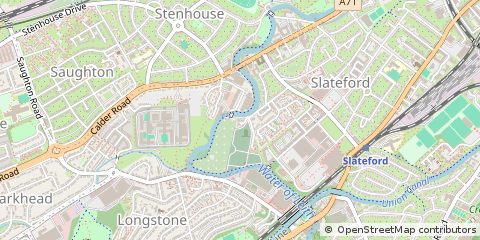 Map of Edinburgh, Midlothian