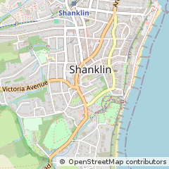 Map of Shanklin, Isle of Wight