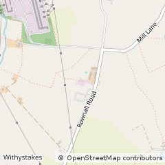 Map of Wetley Rocks, Stoke on Trent