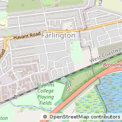 Map of Portsmouth, Hampshire