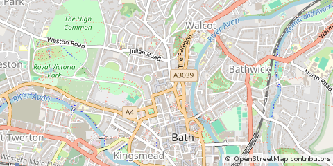 Map of Bath