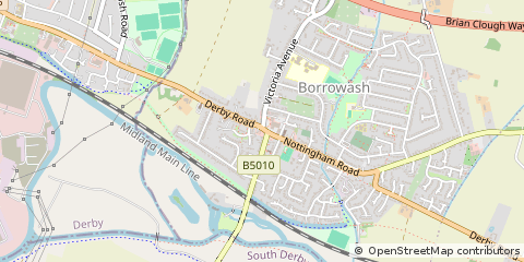 Map of Derby