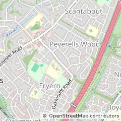 Map of Eastleigh