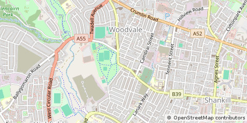 Map of Belfast