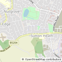 Map of ST. Helens, Merseyside