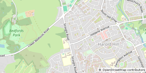 Map of Romford