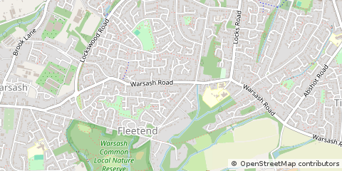 Map of Southampton, Hampshire