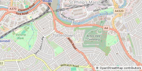 Map of Bristol