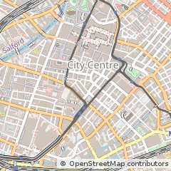 Map of Manchester