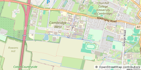 Map of Cambridge