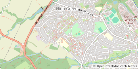 Map of Sheffield