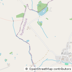 Map of Market Drayton, Shropshire