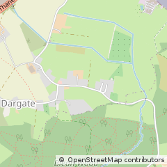 Map of Dargate Faversham, Kent