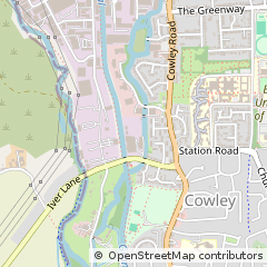 Map of Uxbridge
