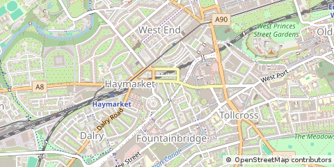 Map of Edinburgh
