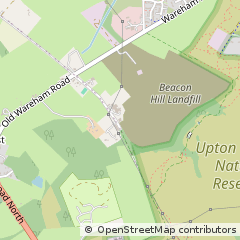 Map of Wimborne, Dorset