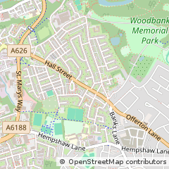 Map of Stockport, Cheshire