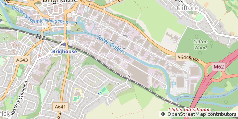 Map of Brighouse