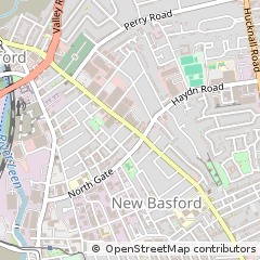 Map of Nottingham