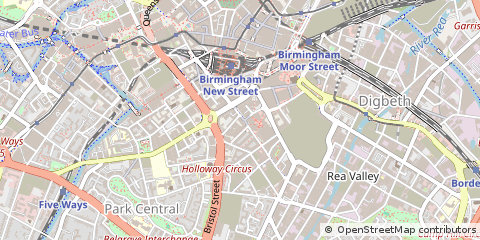 Map of Birmingham