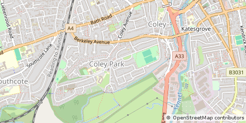 Map of Reading