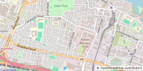 Map of Glasgow