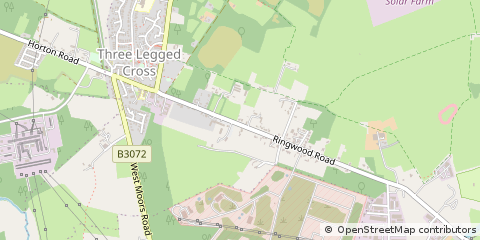 Map of Wimborne